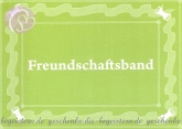 Postkarte Freundschaftsband