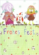 Postkarte Frohes Fest