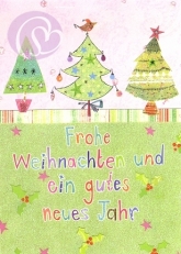 Postkarte Frohe Weihnachten