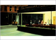 Klappkarte Nighthawks