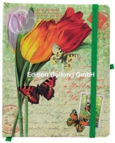 Notizbuch Vintage, Tulpen