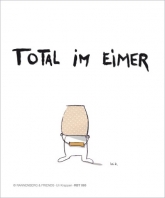 Brillenputztuch Total im Eimer