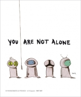 Brillenputztuch You are not alone