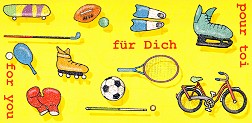 Postkarte Für Dich, Sport