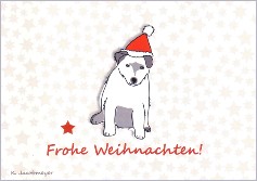 Postkarte Frohe Weihnachten