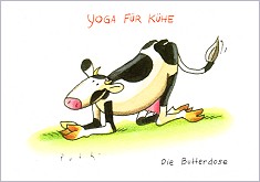 Postkarte Die Butterdose