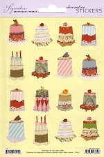 Sticker Cakes