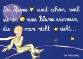 Postkarte Der kleine Prinz, Sterne