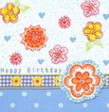 Postkarte Happy Birthday