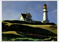 Postkarte Lighthouse Hill