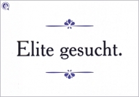 Postkarte Elite gesucht